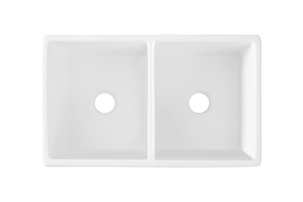 October Special - 50 % Off - Double Shaker Farmhouse Sink - 833 x 500 x 250mm