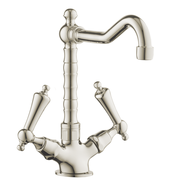 Country Kitchen Tap - Porcelain Lever