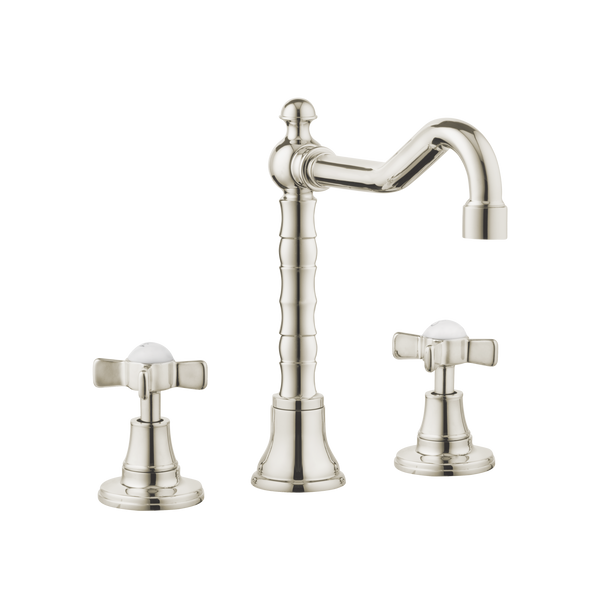 Traditional Kitchen Tap - English Spout - Porcelain Lever