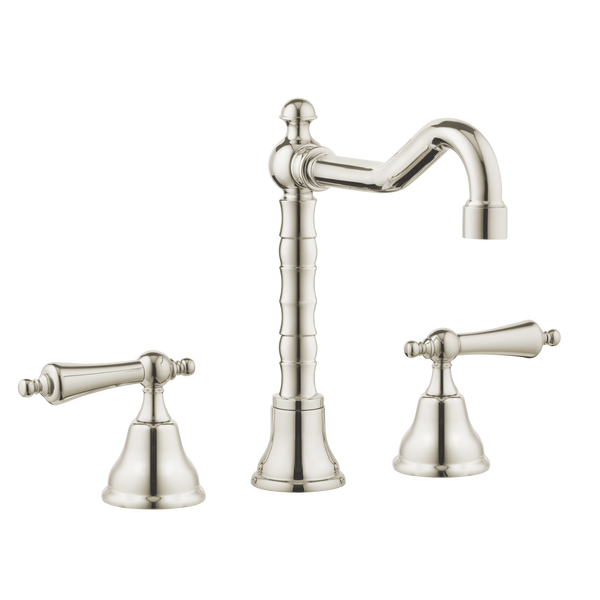 Traditional Kitchen Tap - English Spout - Porcelain Lever