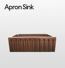 Copper Apron Farmhouse Sink